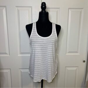 Abercrombie & Fitch White Tank Top